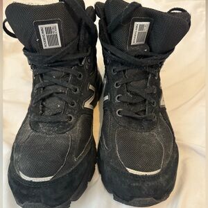 New Balance 990v4 Made In Usa Mid Black Grey Size 8.5